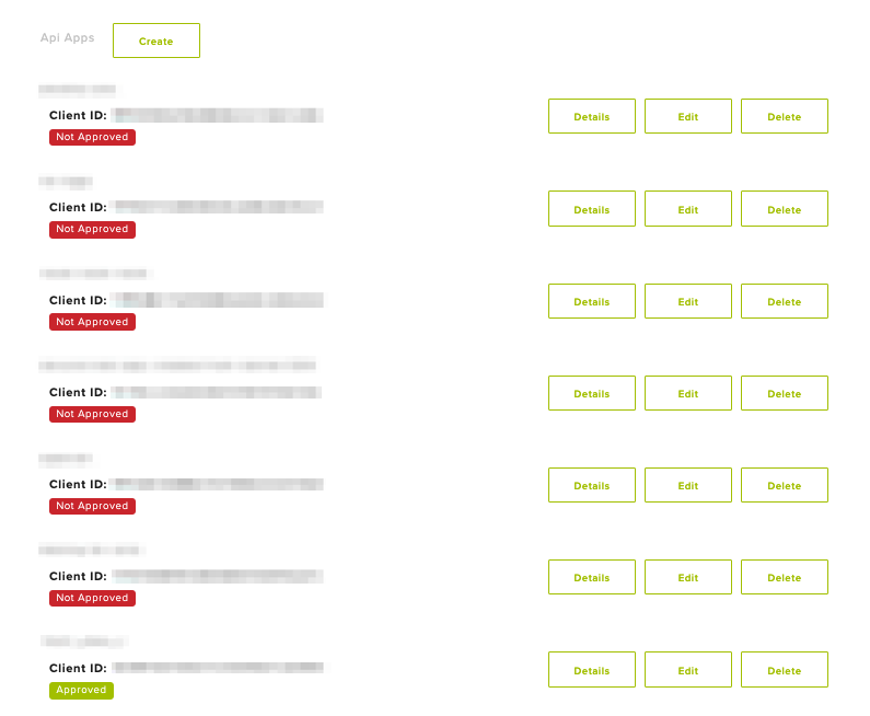 Modification du logo ou de l'identité de marque dans les paramètres API