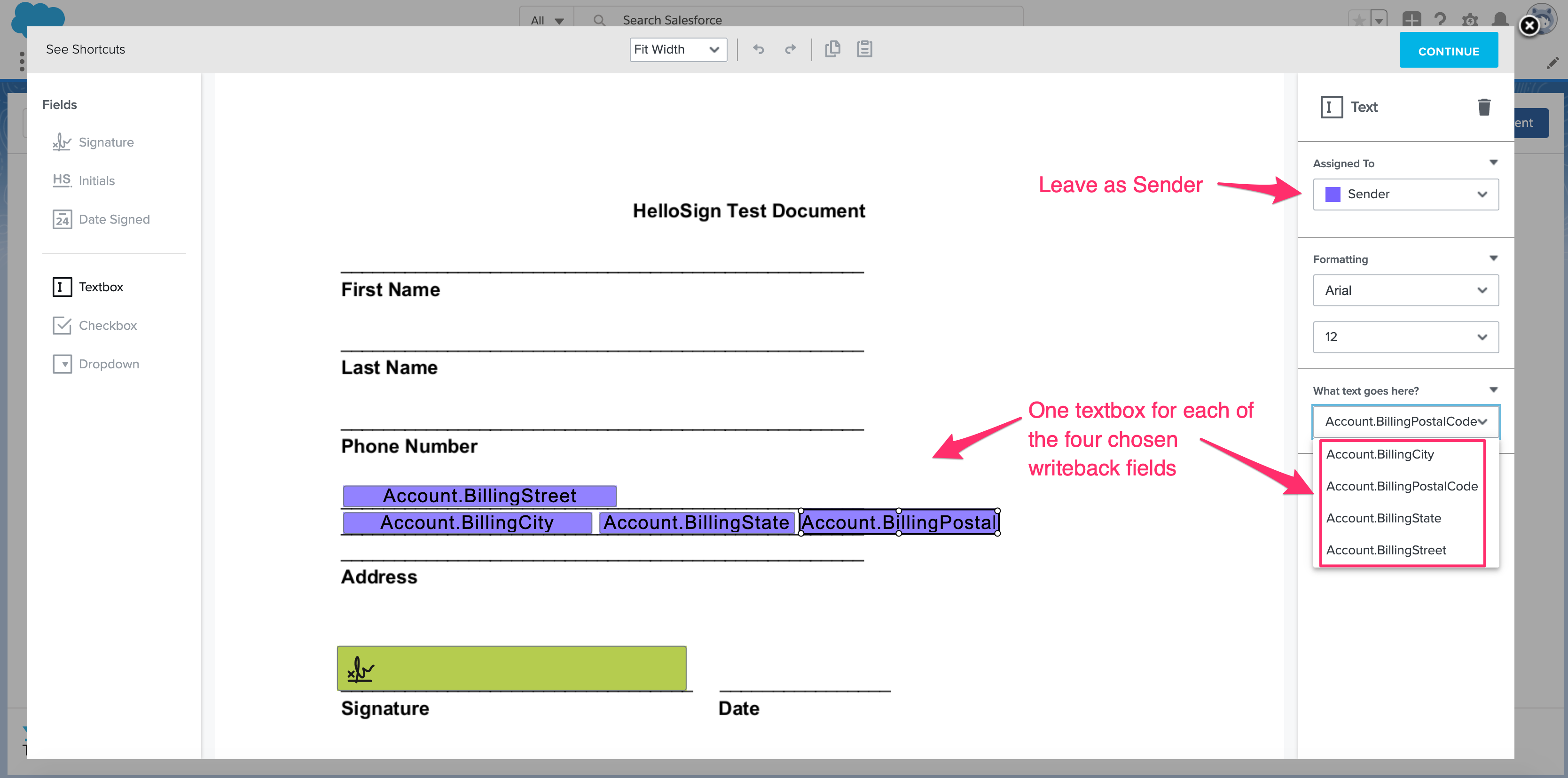 Using Writeback Fields – Help Center