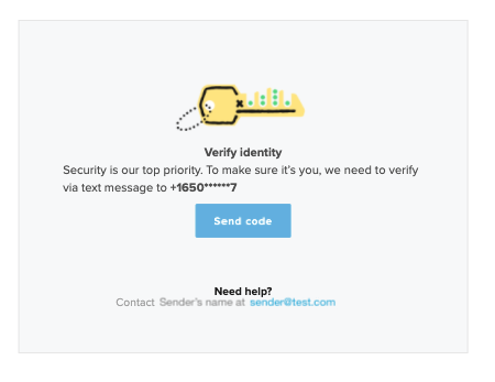 Verify signer identity