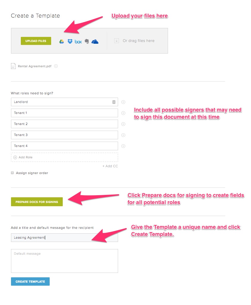 What does assign mean in a contract variable